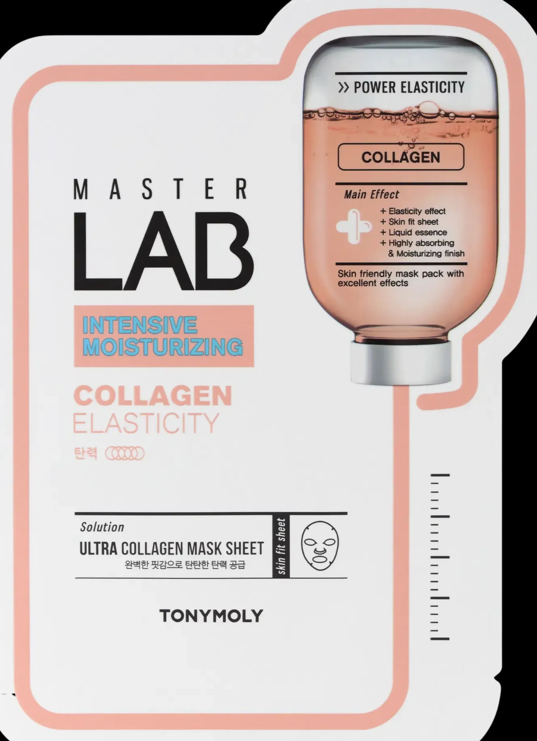 TONYMOLY Korealainen Ihonhoito|Ihonhoidon Tehoaineet<Master Lab Sheet Mask Collagen