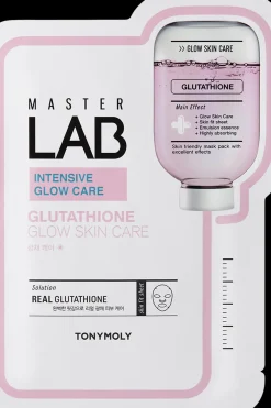 TONYMOLY Korealainen Ihonhoito|Kasvojenhoito<Master Lab Sheet Mask Gluthatione kangasnaamio 1 kpl