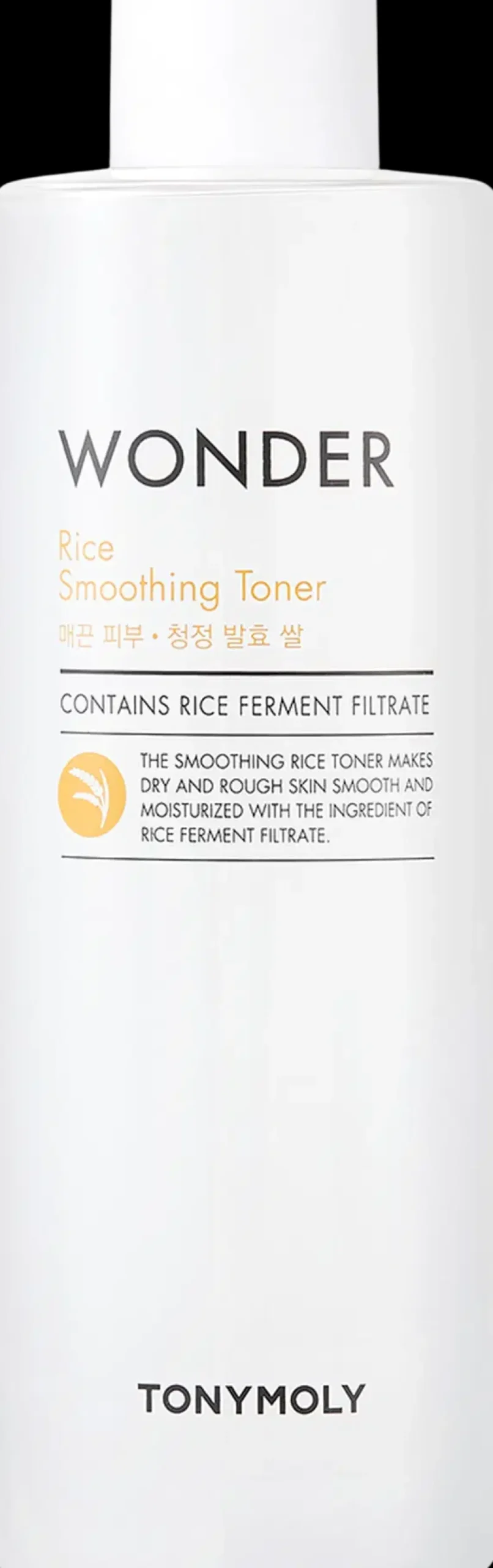TONYMOLY Korealainen Ihonhoito|Kasvojenhoito<Wonder Rice Smoothing Toner kosteuttava kasvovesi 500ml