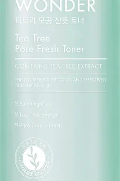 Outlet Wonder Tea Tree Pore Fresh Toner kasvovesi 500ml Korealainen Ihonhoito|Kasvojenhoito