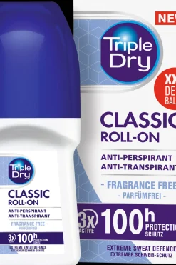 Triple Dry Vartalonhoito<Classic roll-on antiperspirantti 100h 50 ml