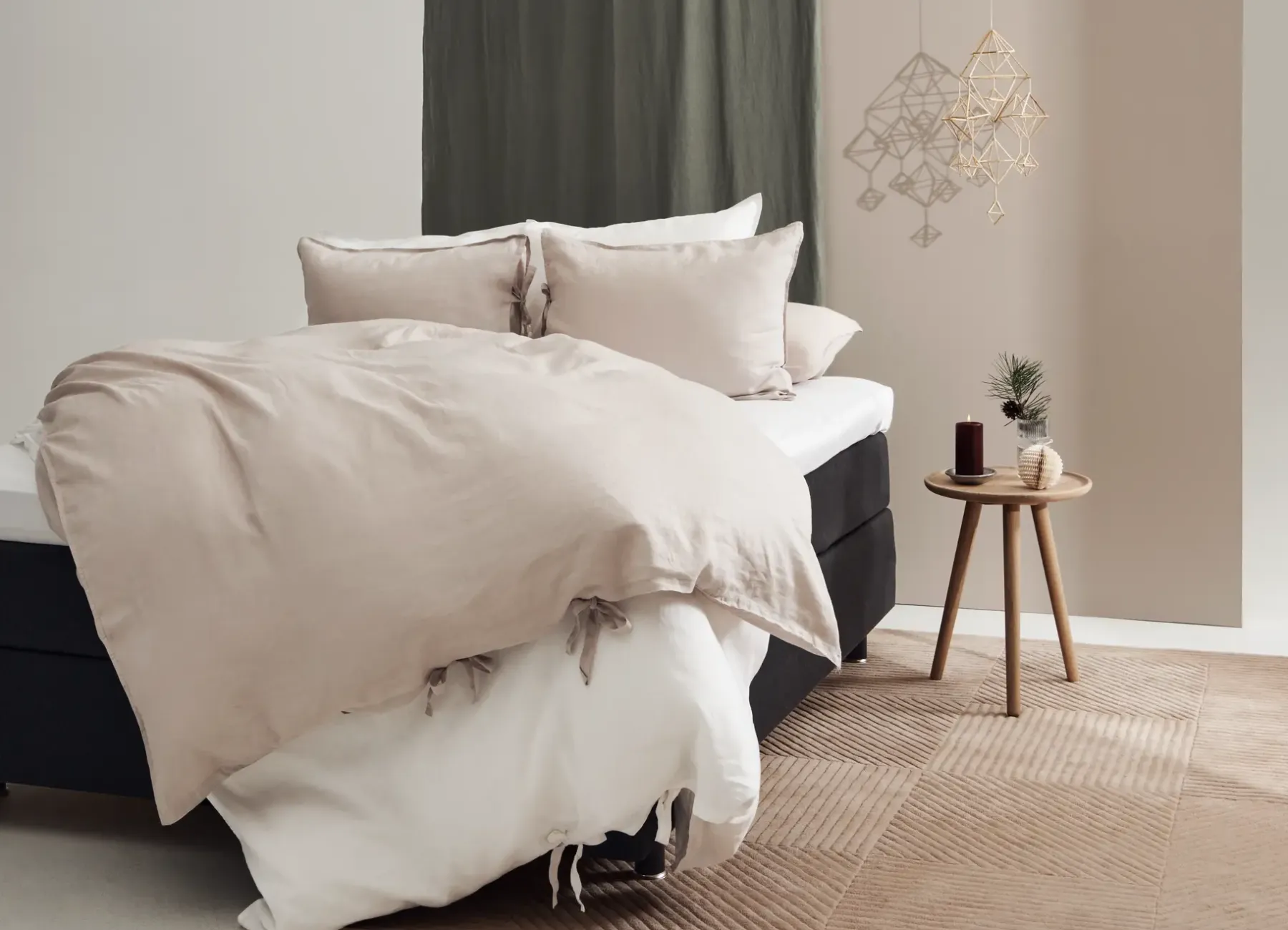 Sale Tyynyliina Pellava greige . 50x60. Tyynyliinat