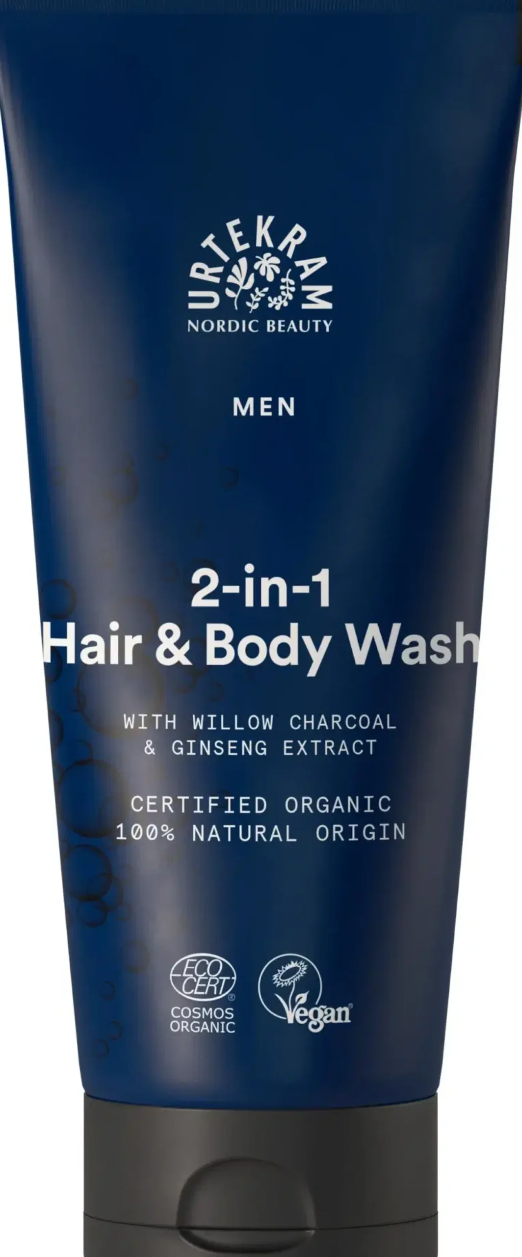 Urtekram Luonnonkosmetiikka|Ihonhoito<MEN 2in1 Hair & Body Wash 200ml