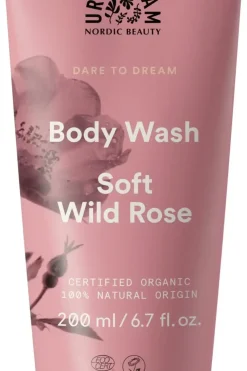 Urtekram Ihonhoito|Vartalonhoito<Soft Wild Rose Suihkusaippua 200ml