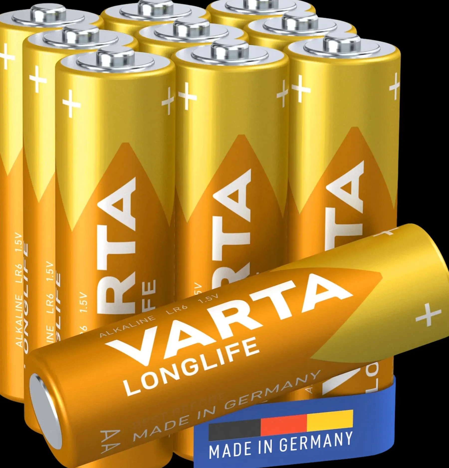 New Longlife AA 10 pack Paristot