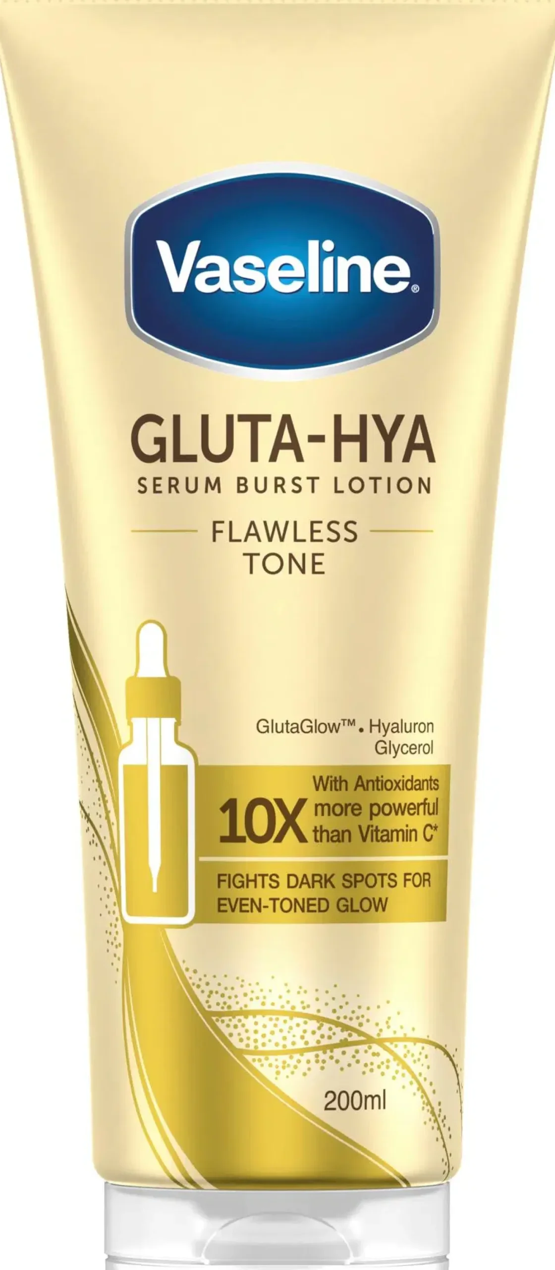 Vaseline Vartalonhoito<Gluta-Hya Flawless Glow Serum Burst Lotion 200 ml