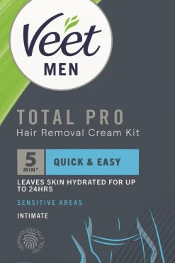 Veet Ihonhoito<Men Total Pro Ihokarvanpoistopakkaus 150ml