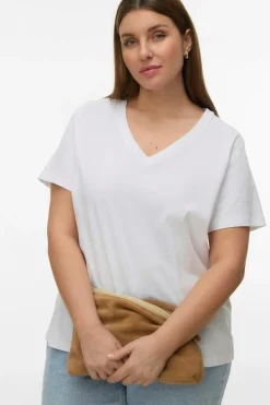 Vero Moda Curve Pluskoot|Paidat Ja Topit<VMCPaulina t-paita