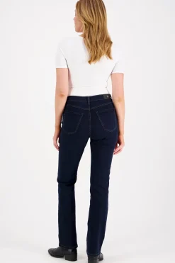 Very Nice Farkut<Caramel 8411 tummansiniset Curvy fit -farkut