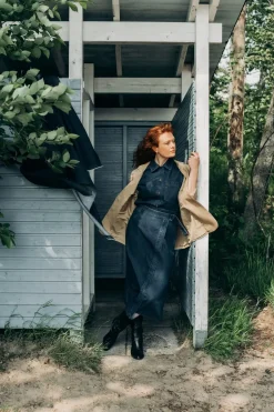 Very Nice Puserot Ja Tunikat<EMMY 2437 tummansininen Relaxed fit -farkkupaita