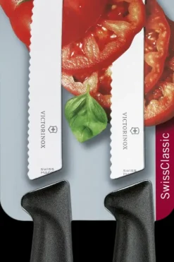 New tomaattiveitsisetti 11 cm 2 kpl musta Keittiöveitset