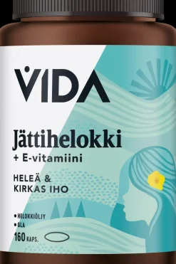 Vida Kauneuden Hyvinvointivalmisteet<Jättihelokki ravintolisä 160 kaps / 113 g