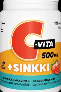 Outlet C-VITA + sinkki 120 tabl. /imeskelytabletti Vitamiinit