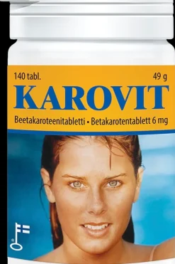 Vitabalans Kauneuden Hyvinvointivalmisteet<Karovit Beetakaroteeni 6 mg 140 tabl