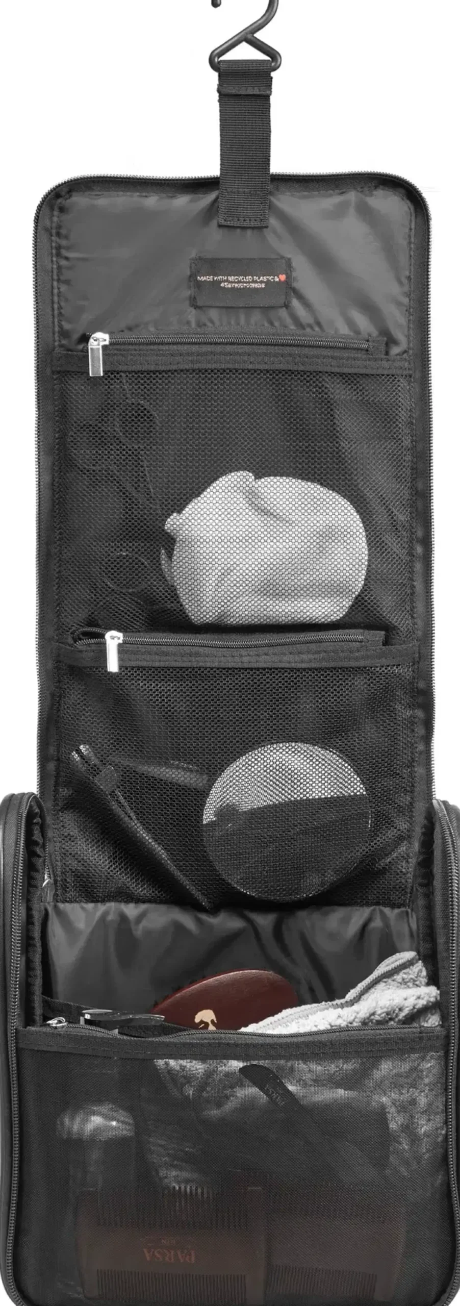 Best miesten ripustettava toilettilaukku, vihreä Toilettilaukut