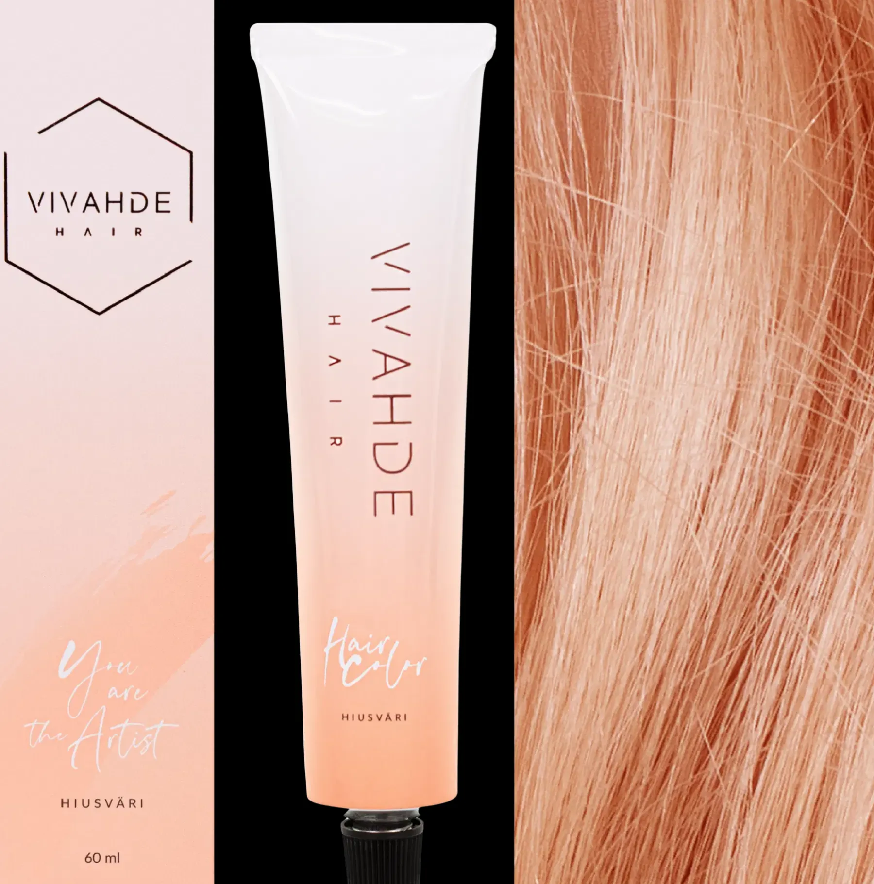 Clearance Vivahde hiusväri 11 GR Kulta Punainen 60 ml Hiusvärit