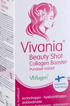 Sale Beauty Shot Collagen Booster Punaiset marjat Aminohappo - hyaluronihappo - sinkki 500 ml Kauneuden Hyvinvointivalmisteet