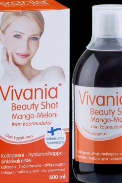 Sale Beauty Shot Mango-Meloni Kollageeni-hyaluronihappo-sinkki 500 ml Kauneuden Hyvinvointivalmisteet
