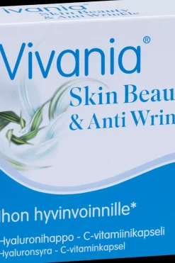 New Skin Beauty & Anti Wrinkle hyaluronihappo + C kapseli 60 kaps Kauneuden Hyvinvointivalmisteet