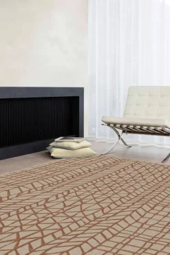 Best VM-Carpet Lastu villa-viskoosimatto Olohuoneen Matot