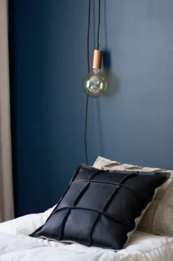 Clearance Väre nahkatyyny neliö Sisustustyynyt Ja Tyynynpäälliset