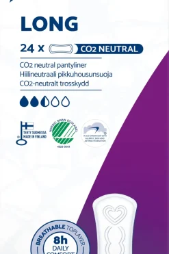 Discount Long pikkuhousunsuoja 24 kpl Kuukautiset Ja Intiimihygienia