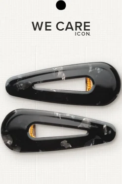 WE CARE ICON. Hiustarvikkeet<hiuspinni 2 kpl, musta