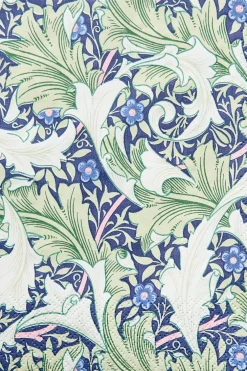 William Morris Servetit Ja Lautasliinat<Granville sinivihreä lautasliina 20kpl/24cm