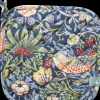 William Morris Keittiötekstiilit<Pannulappu Strawberry thief blue 15x30cm