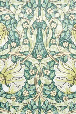 William Morris Servetit Ja Lautasliinat<Pimpernel vihreä lautasliina 20kpl/33cm