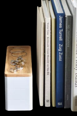 Rin korurasia valkoinen 3-osainen Säilytyslaatikot, -lokerikot Ja -telineet|Korit Ja Rasiat