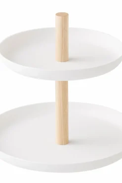 Yamazaki Säilytyslaatikot, -lokerikot Ja -telineet|Muut Kylpyhuonetarvikkeet<Tosca koruteline 15cm valkoinen 2 tasoa