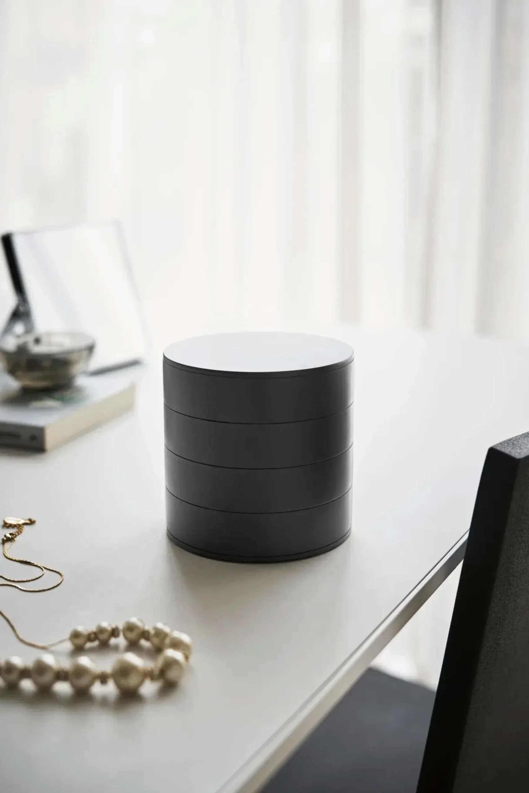 Online Tower korulipas, musta 100x100x100 mm Korit Ja Rasiat|Muut Kalusteet