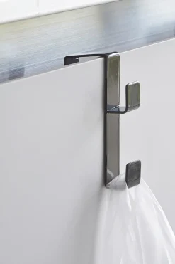 Yamazaki Muut Kalusteet<Tower koukku kaapinoveen 7,2x1,5x3,8 cm, musta