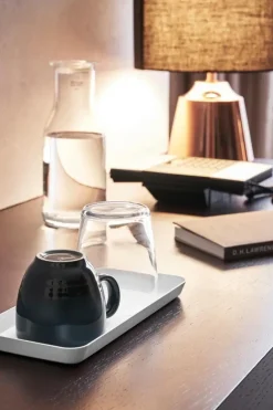 Yamazaki Tarjoiluastiat<Tower säilytystarjotin 1,5x22x10 cm, valkoinen