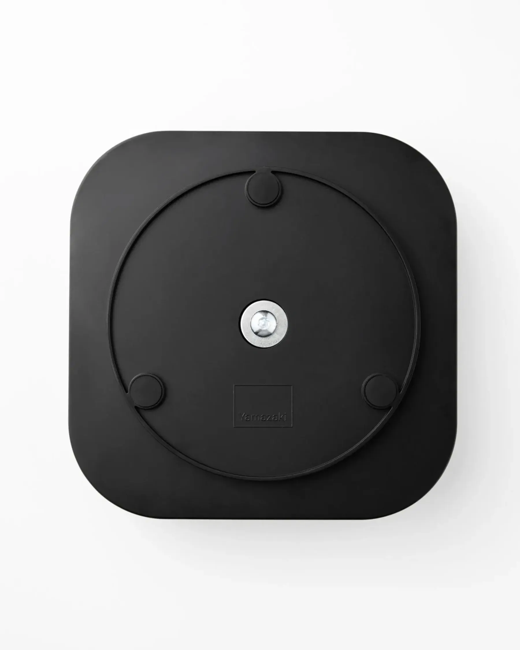 Yamazaki Säilytyslaatikot, -lokerikot Ja -telineet<Tower tarjotin 20 cm musta pyörivä