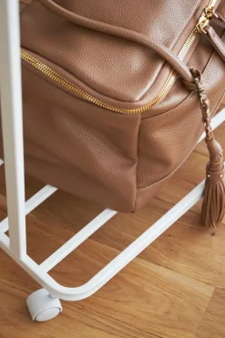 Hot Tower vaaterekki pyörillä, valkoinen Muut Kalusteet