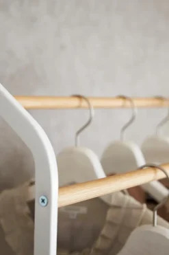 Hot Tower vaaterekki pyörillä, valkoinen Muut Kalusteet