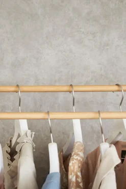 Hot Tower vaaterekki pyörillä, valkoinen Muut Kalusteet