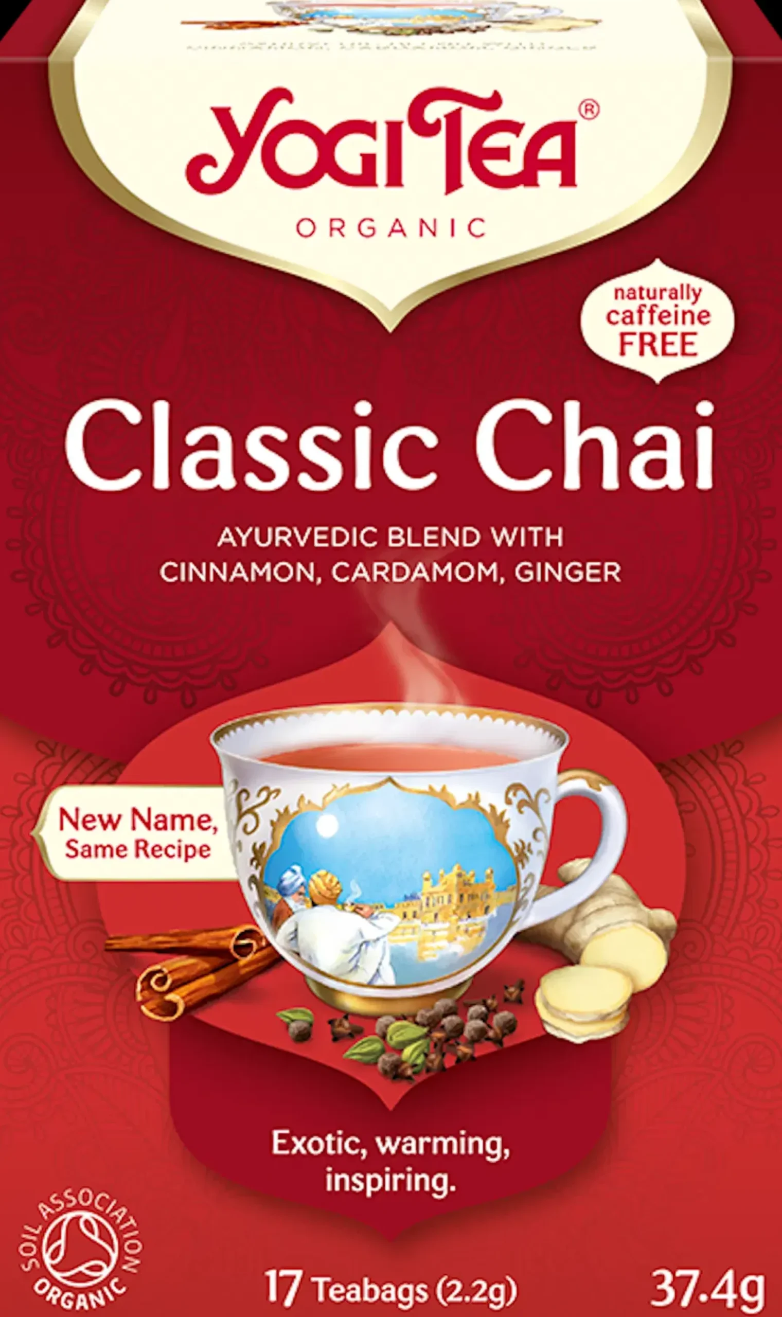 YOGI TEA Juomat<Luomu Classic Chai Maustetee Ayurvedinen 17x2,2g