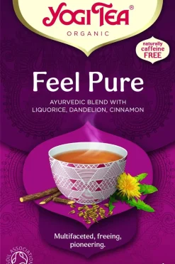 Hot Luomu Feel Pure Yrtti-maustetee Ayurvedinen 17x1,8g Juomat