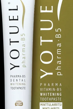 Clearance Pharma Vitamin B5 Whitening Toothpaste valkaiseva hammastahna, minttulakritsi 50 ml Suuhygienia|Suuhygienia