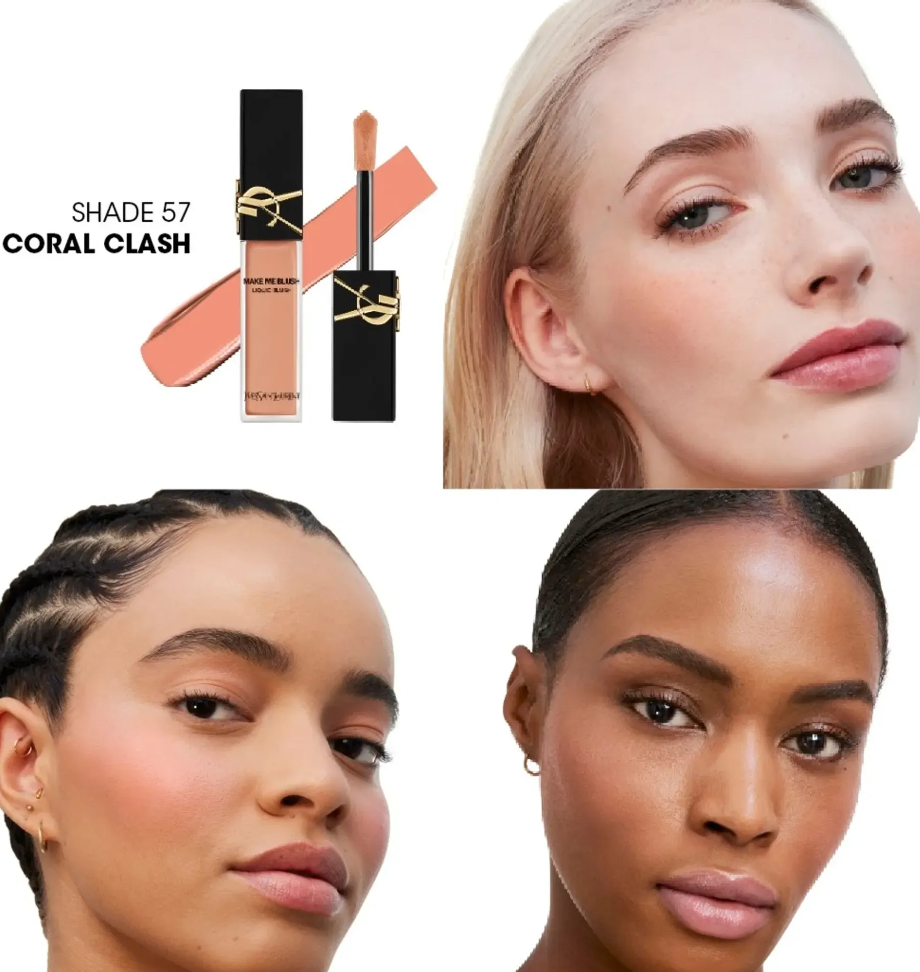 Yves Saint Laurent Kasvomeikit<Make Me Blush Liquid Blush nestemäinen poskipuna 15 ml