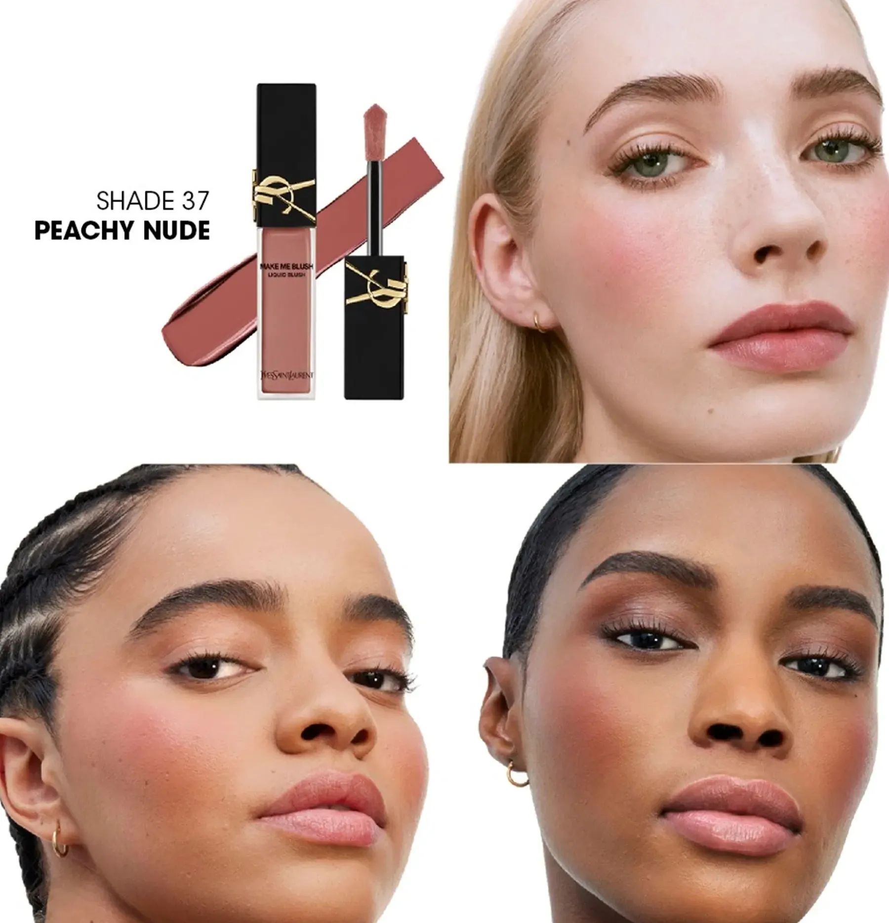 Yves Saint Laurent Kasvomeikit<Make Me Blush Liquid Blush nestemäinen poskipuna 15 ml