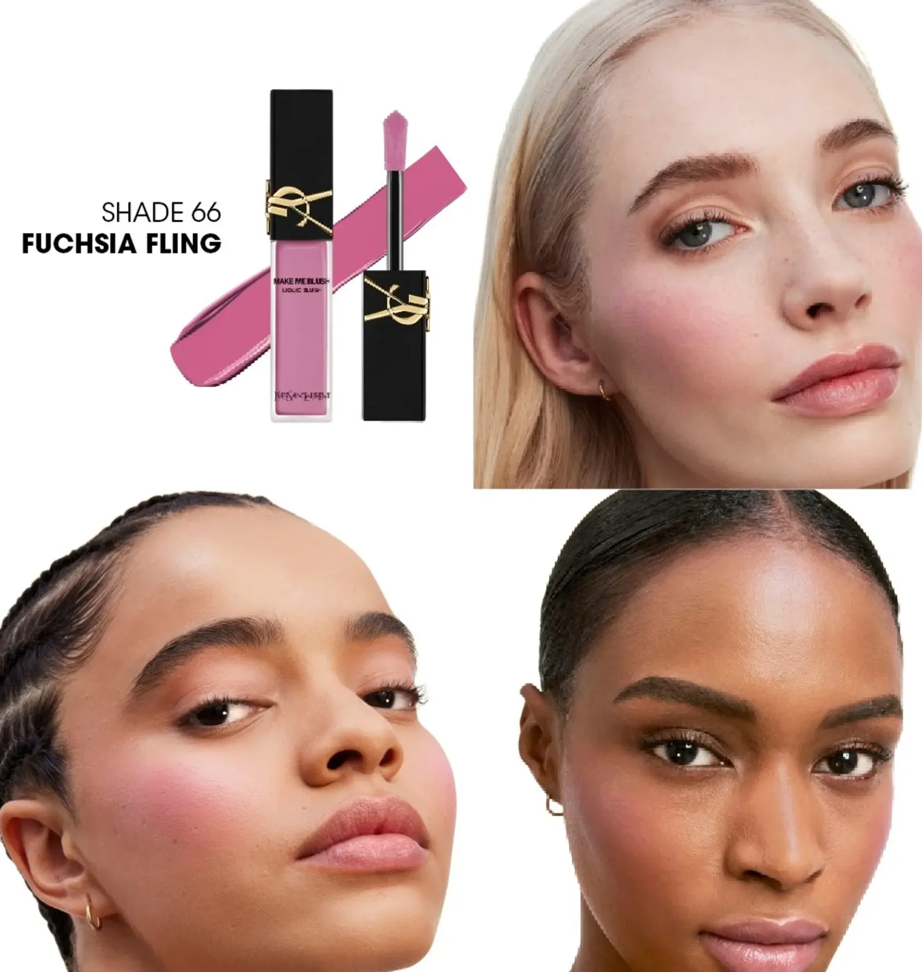 Yves Saint Laurent Kasvomeikit<Make Me Blush Liquid Blush nestemäinen poskipuna 15 ml