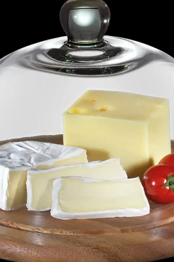 Zassenhaus Tarjoiluastiat<juustolautanen ja kupu akaasia 25 cm