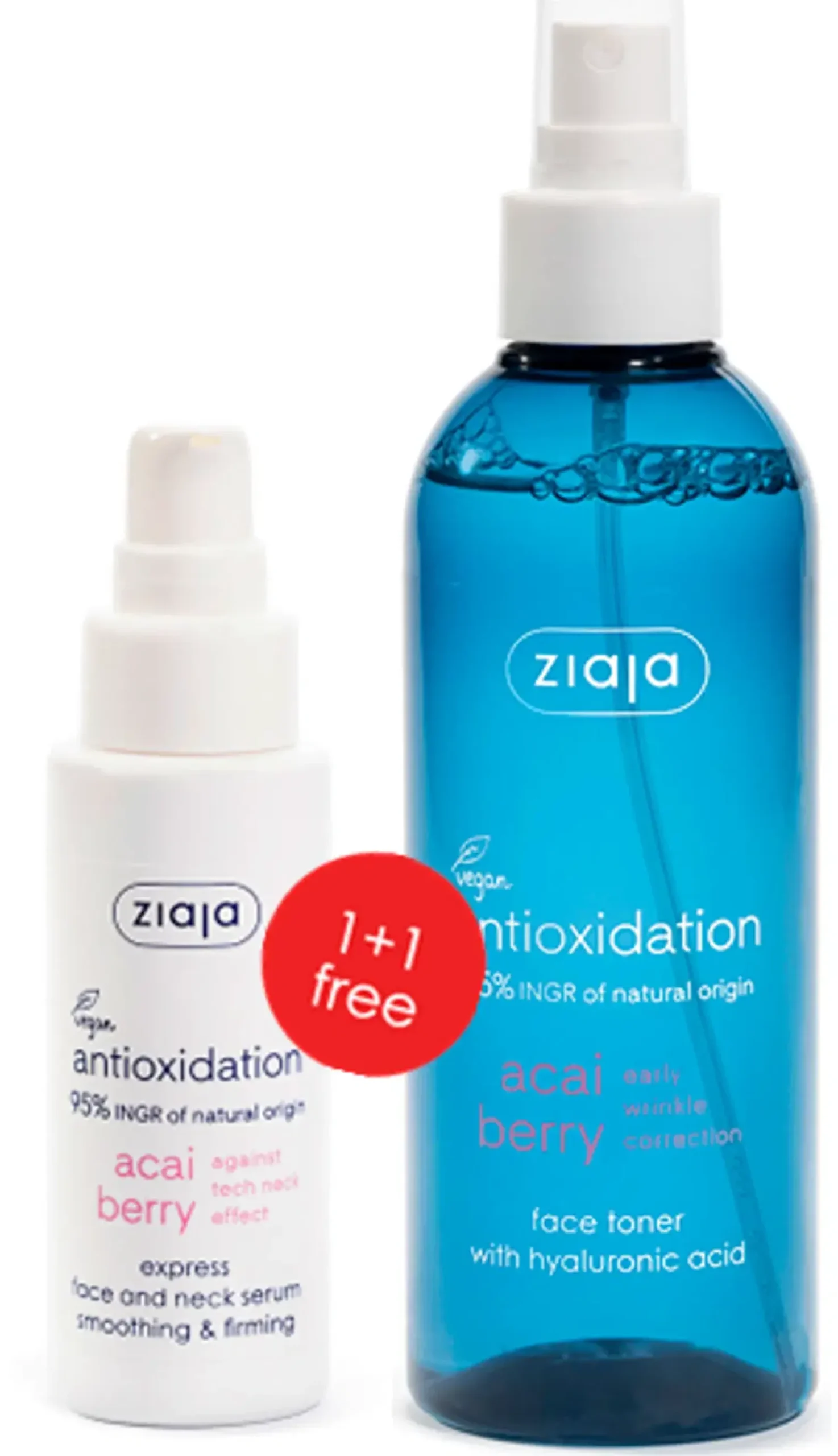 acai berry seerumi 50 ml + kasvovesisuihke 200 ml Kasvojenhoito