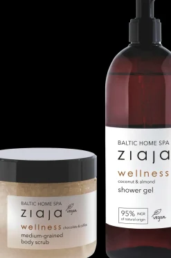 Ziaja Vartalonhoito<baltic home spa wellness vartalokuorinta 300 ml + suihkugeeli 500 ml