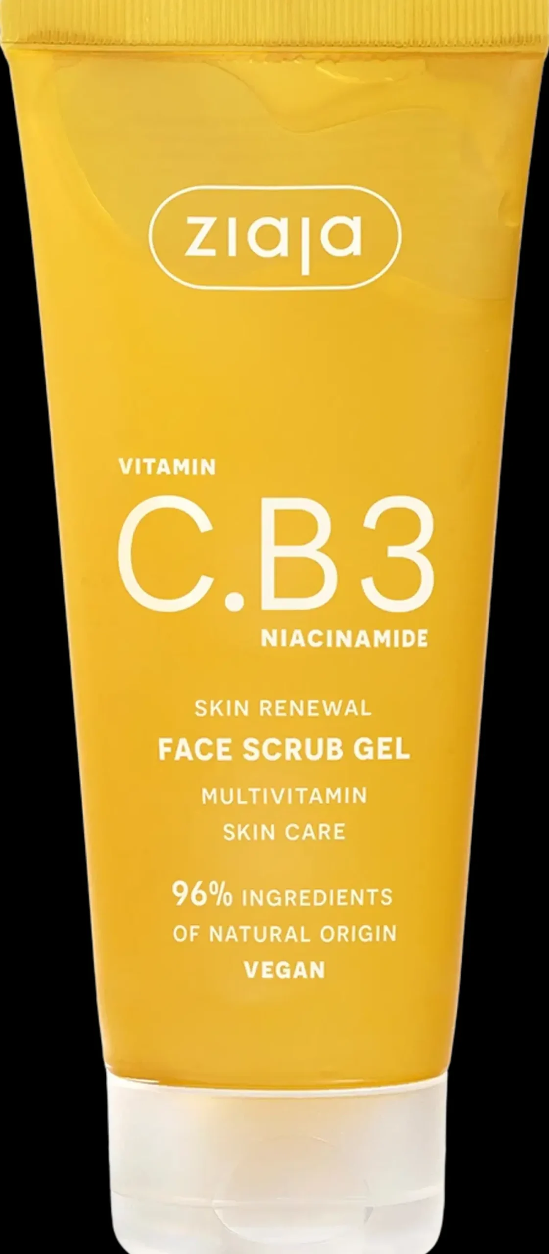 Ziaja Ihonhoidon Tehoaineet|Kasvojenhoito<C.B3 vitamiini heleyttävä rakeeton kuorinta 100 ml