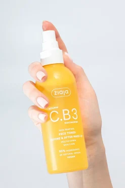 Ziaja Kasvojenhoito<C.B3-vitamiini kasvovesisuihke 2x190 ml